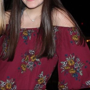 Off the shoulder top